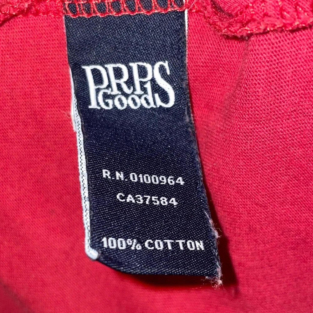 PRPS Red Short Sleeve T-Shirt XL
